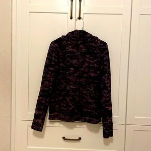 Lululemon purple and black camo
